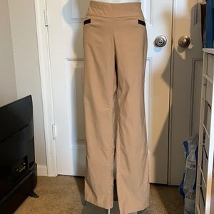 Straight leg pull on pants